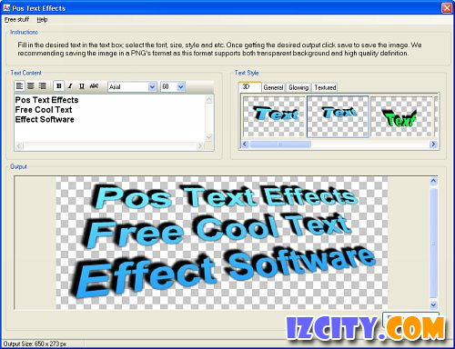 Pos Text Effects