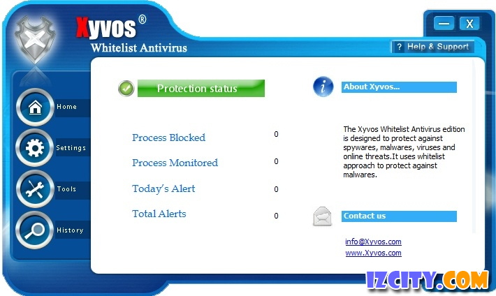 Xyvos WhiteList Antivirus Free Edition